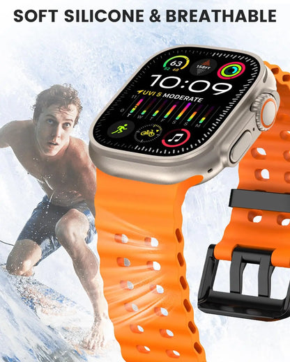 Sport Silicone Apple Watch Ultra Band