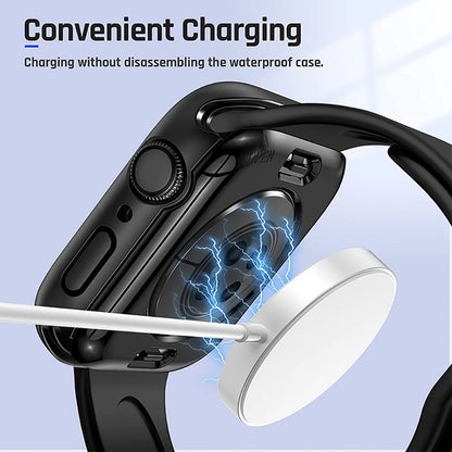 Tempered Glass Protective Case for Apple Watch