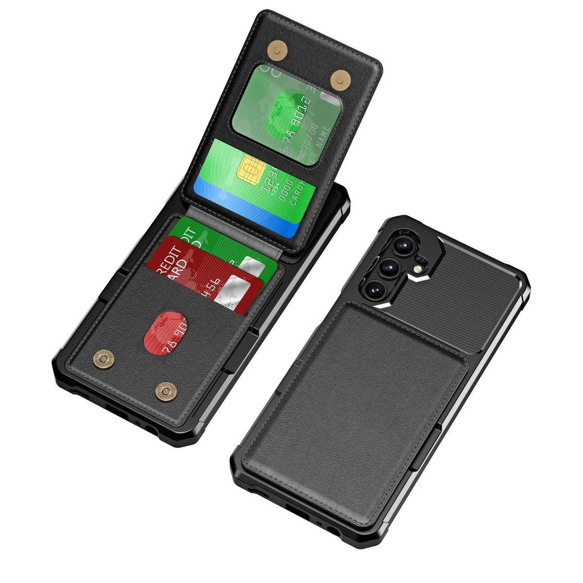 Wallet Card Holder Case for Samsung Galaxy