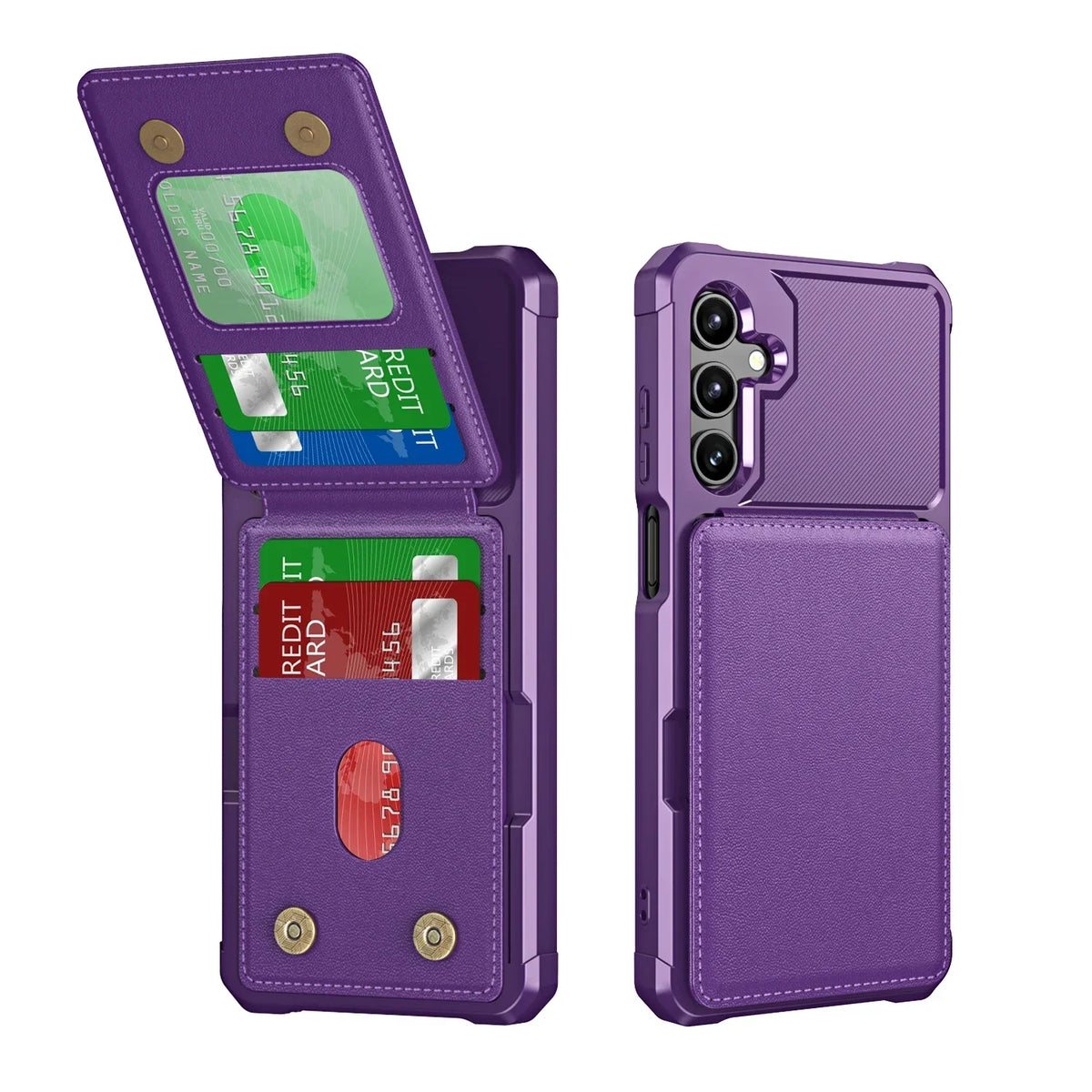 Wallet Card Holder Case for Samsung Galaxy