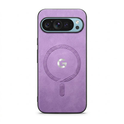 Slim PU Leather Magnetic Case for Google Pixel