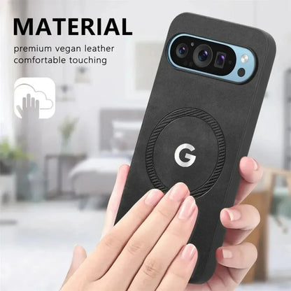 Slim PU Leather Magnetic Case for Google Pixel