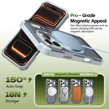 Clear Matte MagSafe Armor iPhone Case