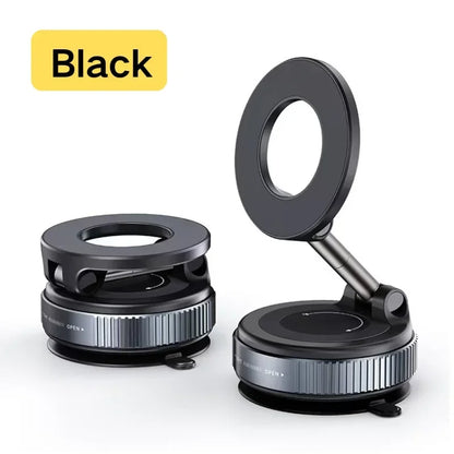 360° Magnetic Car Phone Mount with Vacuum Suction