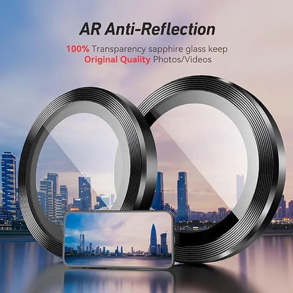 Glitter Tempered Glass Camera Lens Protector