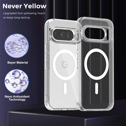Luxury Clear Magnetic Google Pixel Case