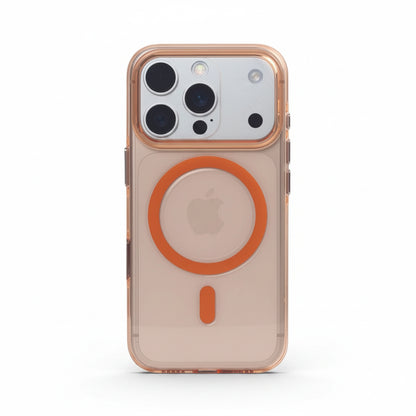Candy Color Crystal Clear MagSafe iPhone Case