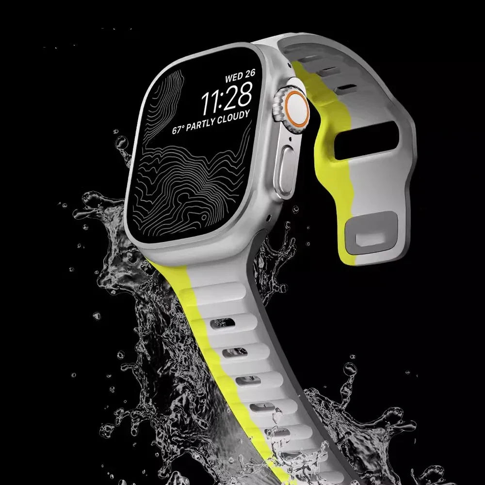 Soft Silicone Sport Band for Apple Watch