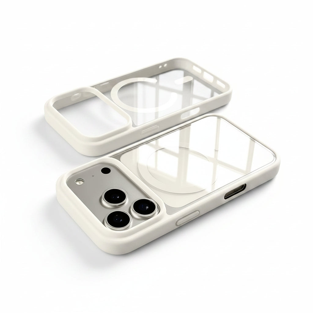 Transparent Acrylic MagSafe iPhone Case
