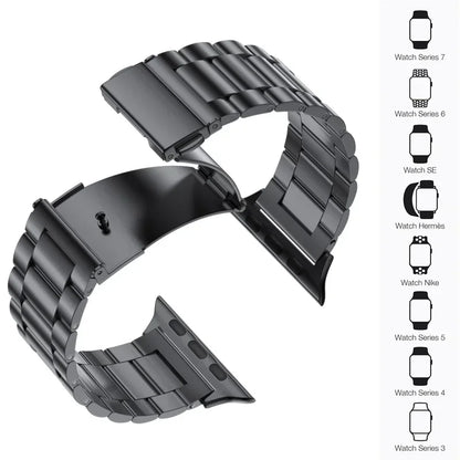 Stainless Steel Metal Link Band for Apple Watch
