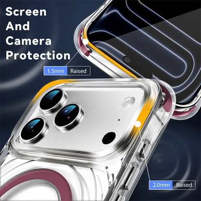 Clear MagSafe Shockproof Case for iPhone
