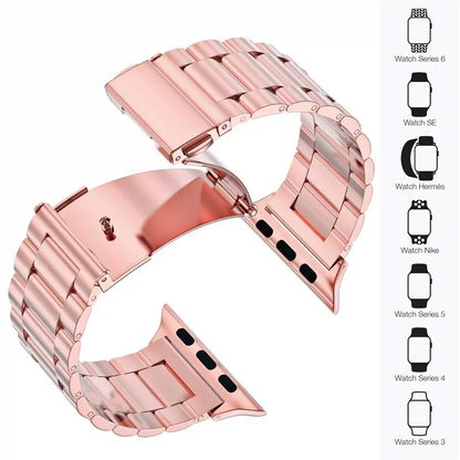 Stainless Steel Metal Link Band for Apple Watch