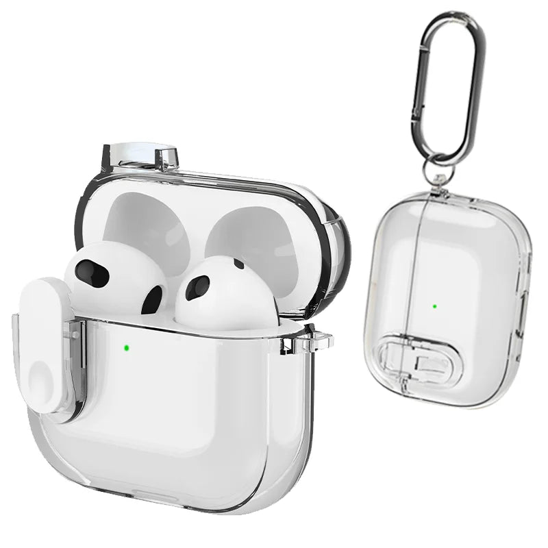 Transparent Crystal Lock Case for AirPods