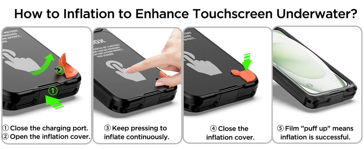 Waterproof Phone Pouch for iPhone