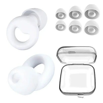 Silicone Noise Reduction Ear Plugs