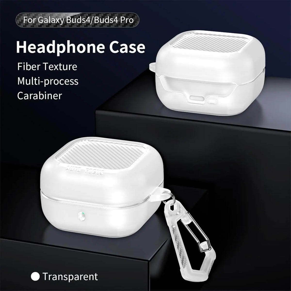 Carbon Fiber Protective Case for Galaxy Buds