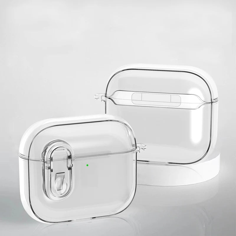Transparent Crystal Lock Case for AirPods