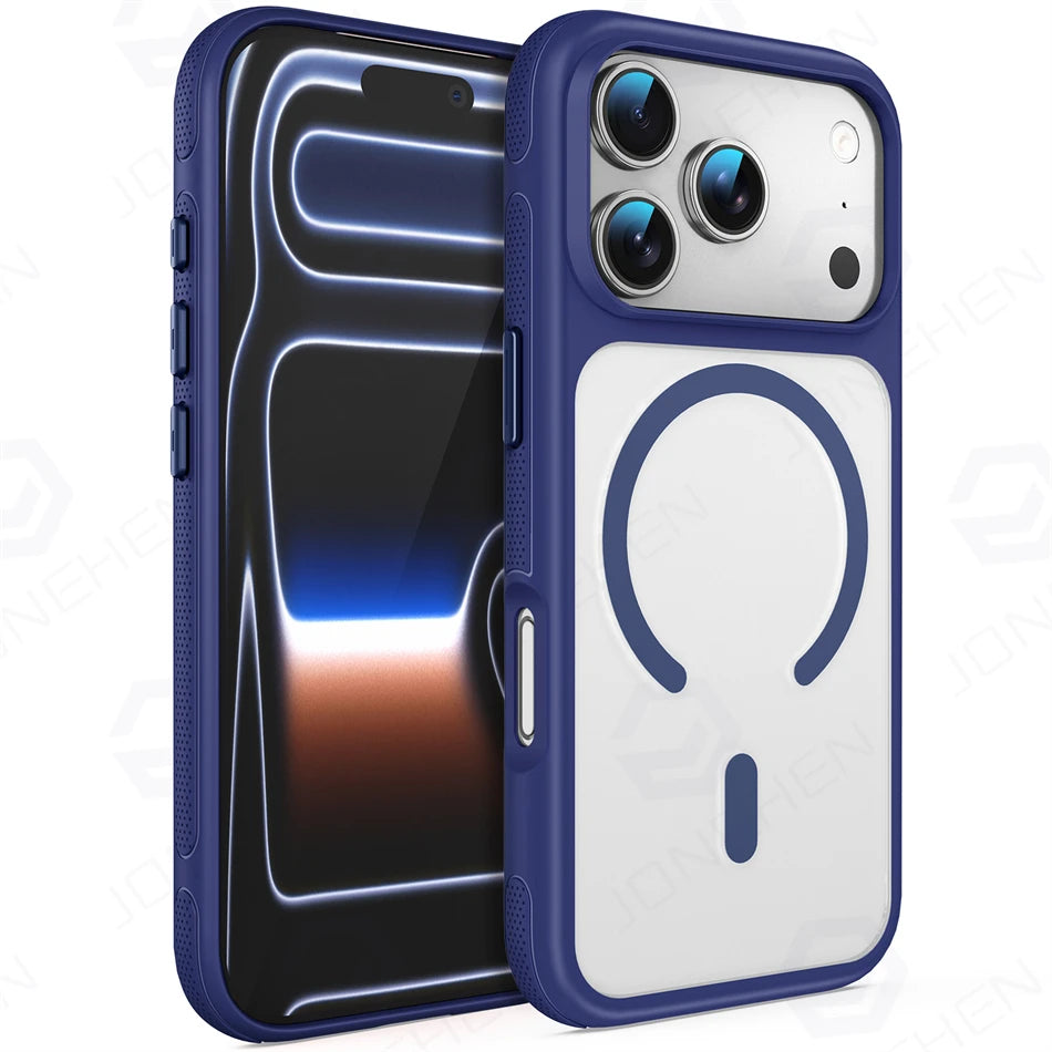 Clear MagSafe Silicone iPhone Case