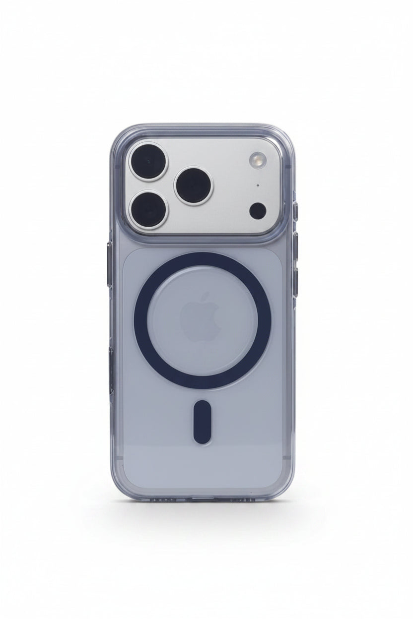 Candy Color Crystal Clear MagSafe iPhone Case