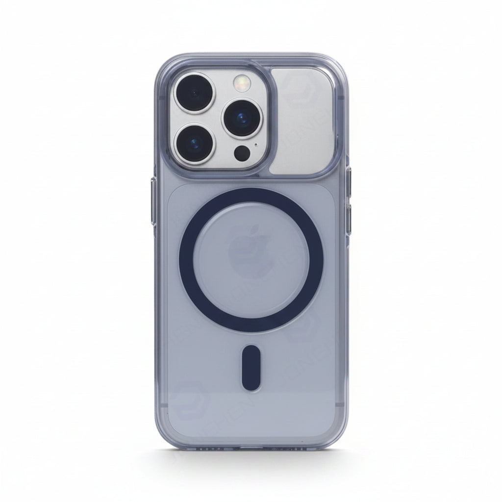 Candy Color Crystal Clear MagSafe iPhone Case
