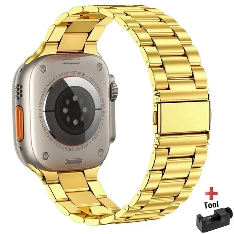 Stainless Steel Metal Link Band for Apple Watch