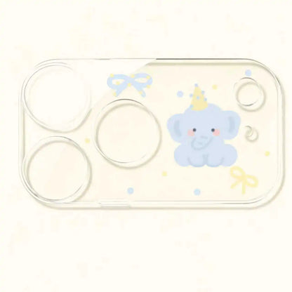 Cartoon Animal Camera Lens Protector for iPhone