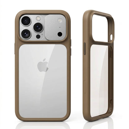 Crystal Clear Camera Touch Case for iPhone