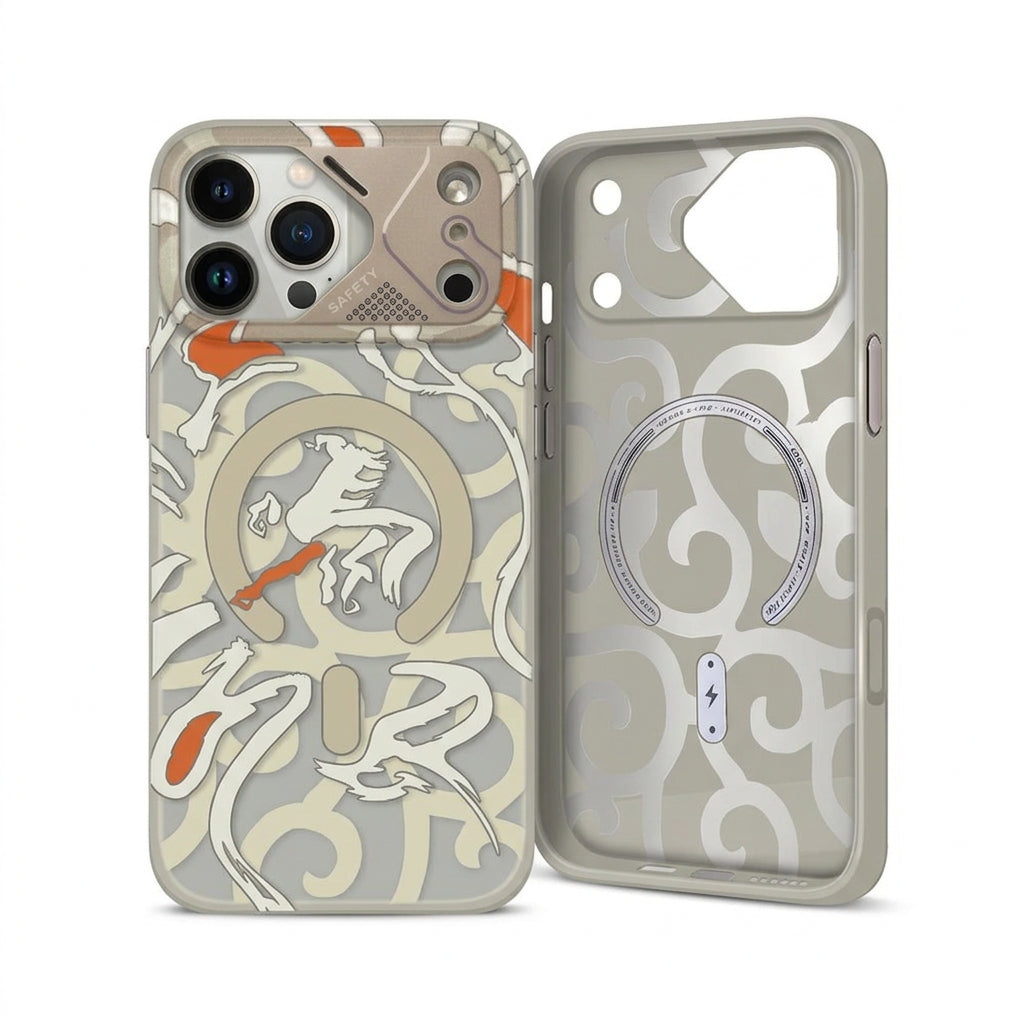 Geometric Graffiti MagSafe Case for iPhone