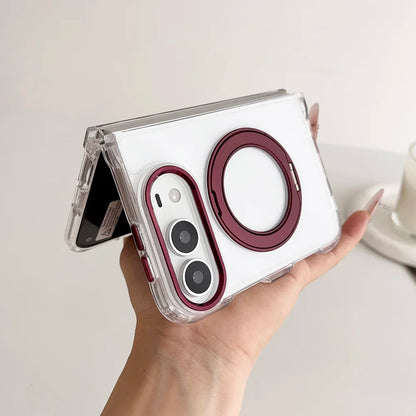 3-in-1 360° Magnetic Transparent Case for iPhone