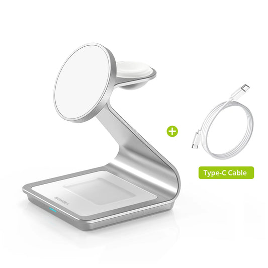 3-in-1 30W MagSafe Wireless Charging Station