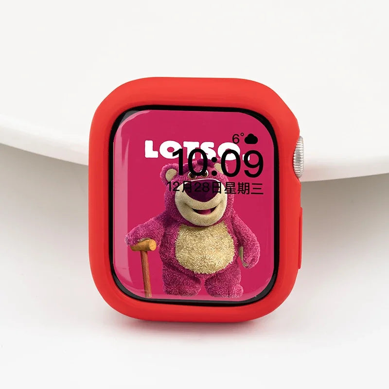 Soft Silicone Bumper Case for Apple Watch