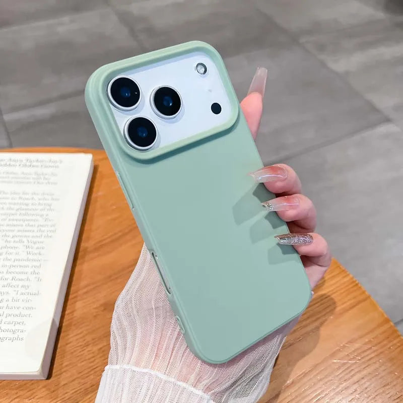 Candy Color Soft Silicone Case for iPhone