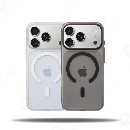 MagSafe Magnetic Frosted Matte Case for iPhone 17 Air 17 16 15 14 13 Pro Max