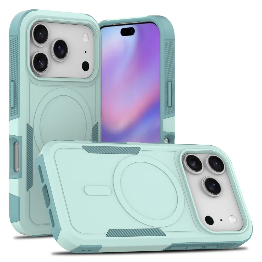 Rugged MagSafe Magnetic Case for iPhone