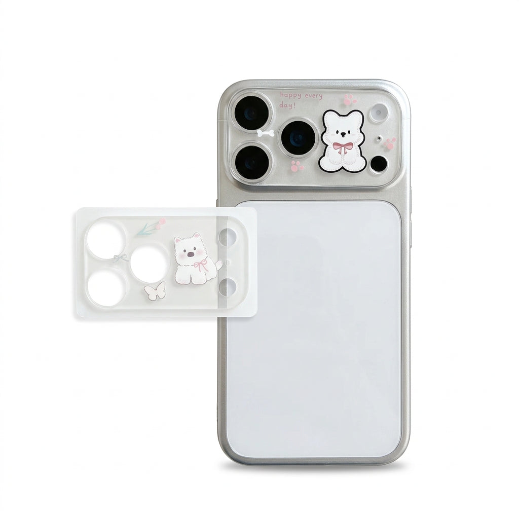 Cartoon Animal Camera Lens Protector for iPhone