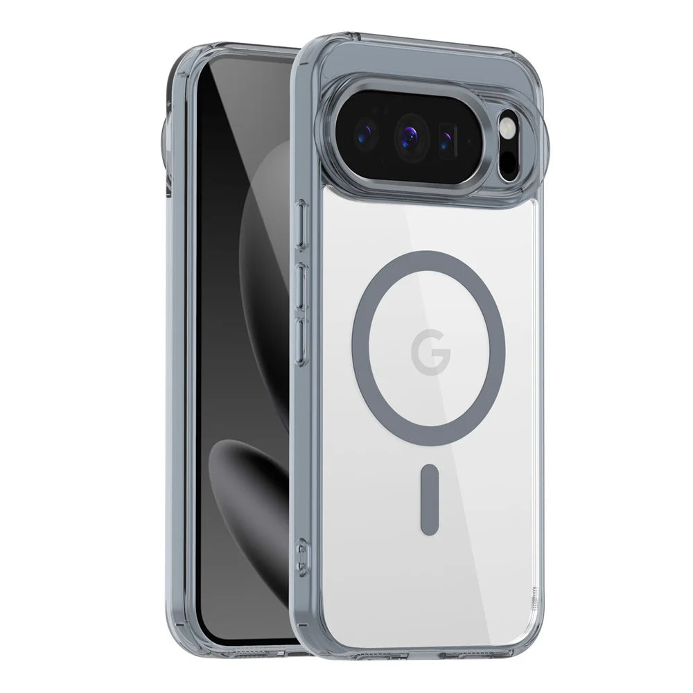 Luxury Clear Magnetic Google Pixel Case