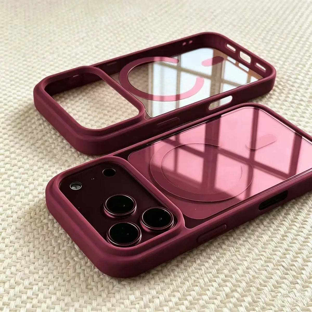 Transparent Acrylic MagSafe iPhone Case
