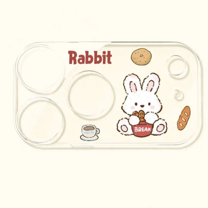 Cartoon Animal Camera Lens Protector for iPhone
