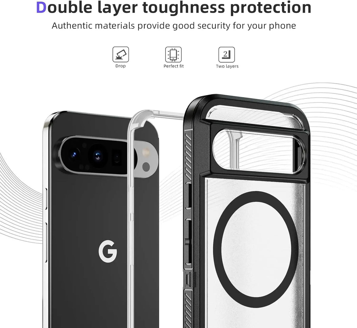 Military Grade MagSafe Armor Case for Google Pixel
