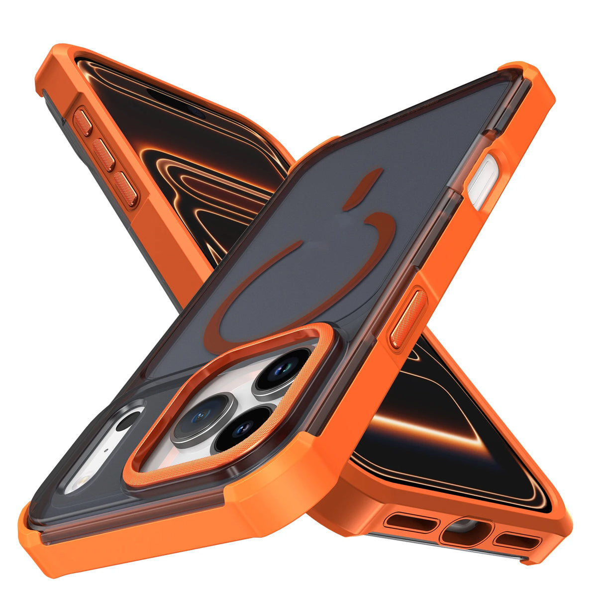 Clear Matte MagSafe Armor iPhone Case