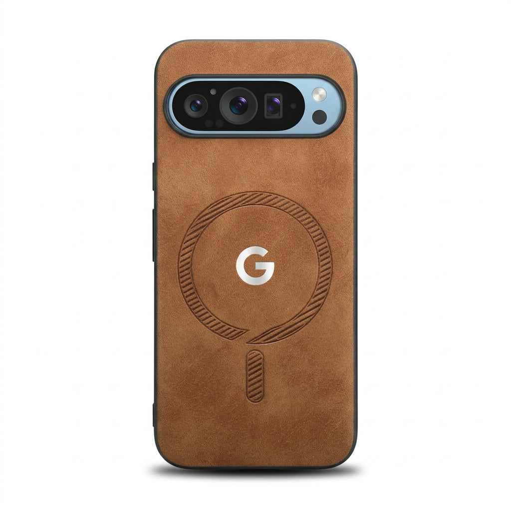 Slim PU Leather Magnetic Case for Google Pixel