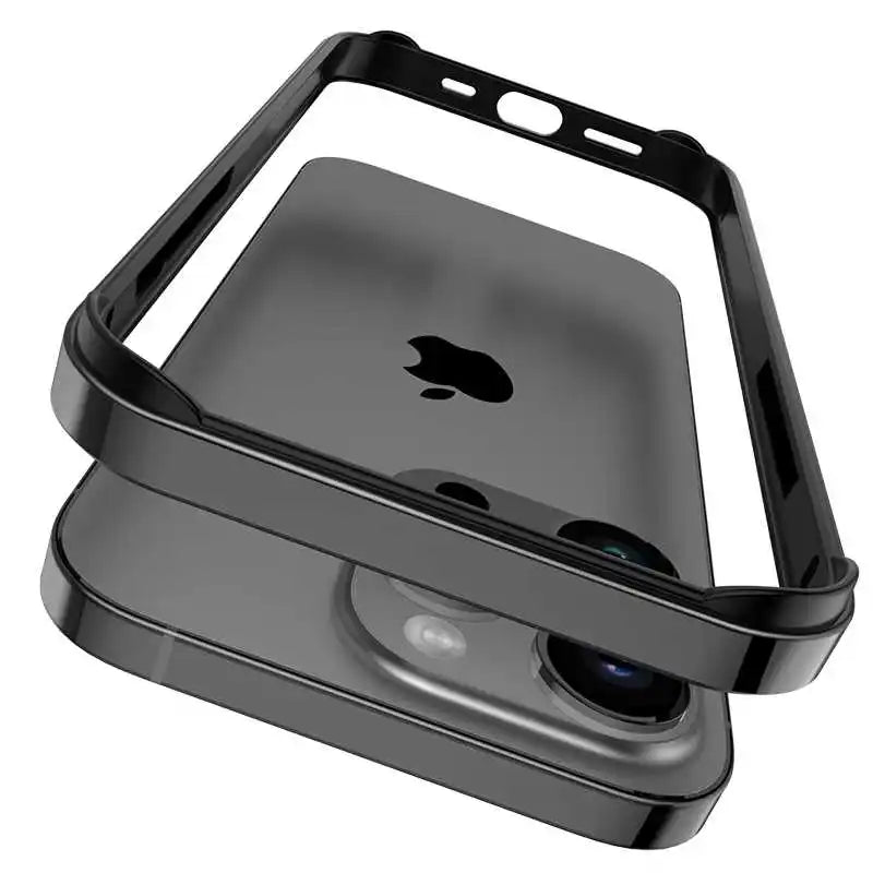 Aluminum Frame Metal Bumper iPhone Case