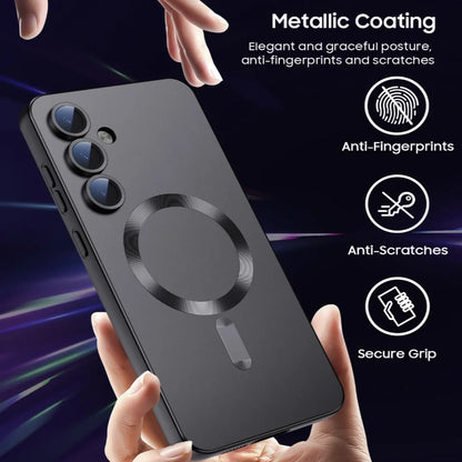 Matte Metallic Magnetic Case for Samsung Galaxy