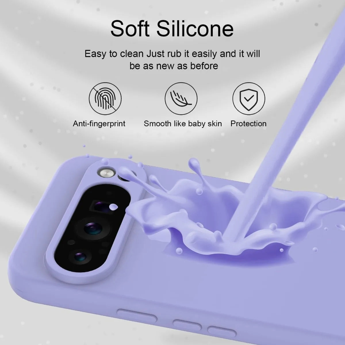 Soft Silicone Google Pixel Protective Case