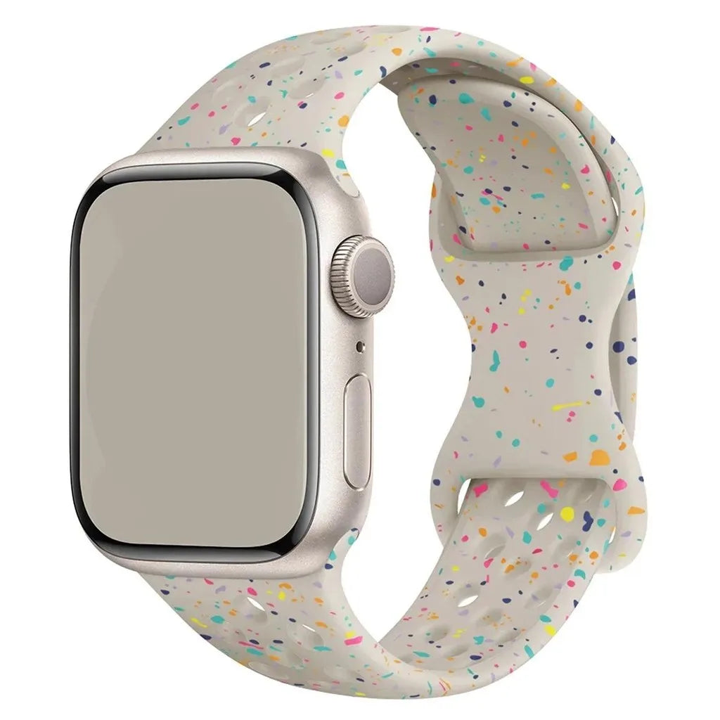 Transparent Silicone Apple Watch Band