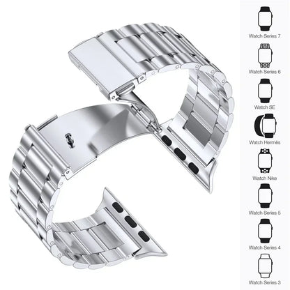 Stainless Steel Metal Link Band for Apple Watch