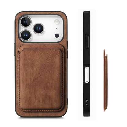 Detachable Magnetic Card Holder Case for iPhone