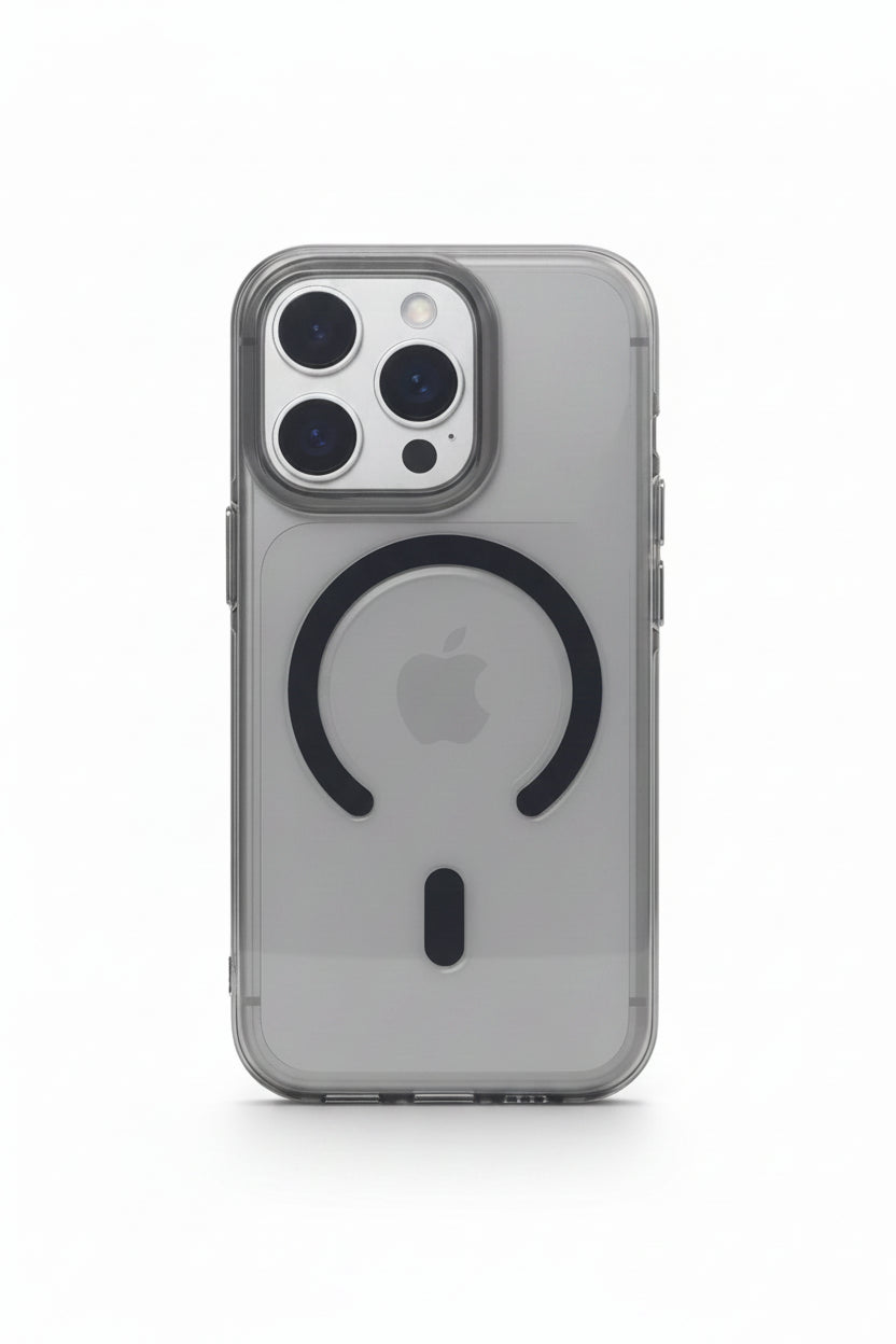 Candy Color Crystal Clear MagSafe iPhone Case