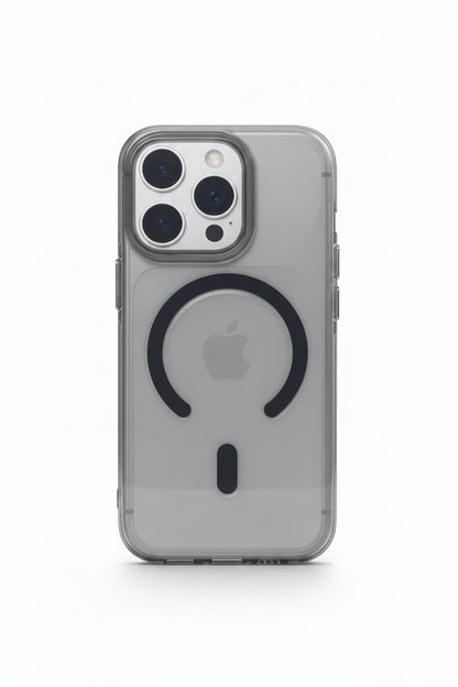 Candy Color Crystal Clear MagSafe iPhone Case