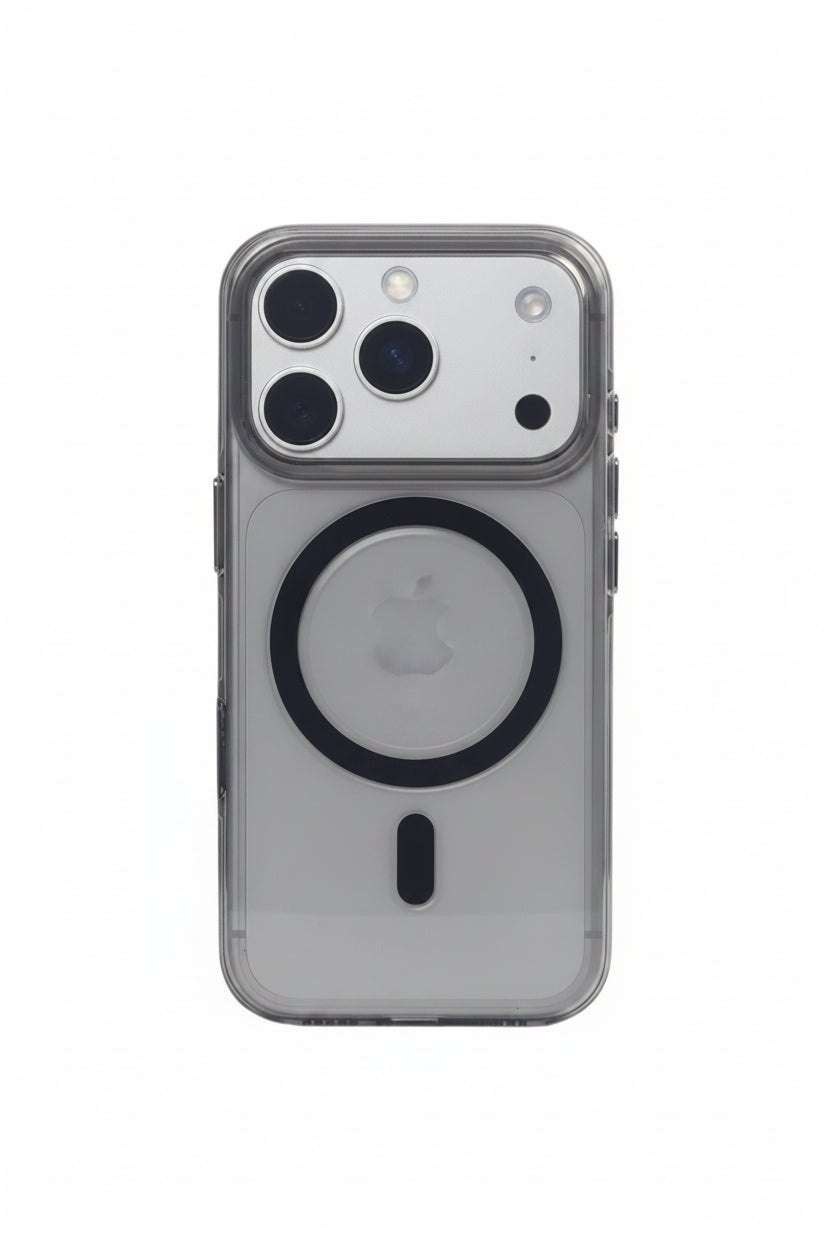 Candy Color Crystal Clear MagSafe iPhone Case